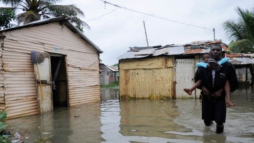 Haiti after Sandy hurricane