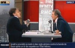Alain Finkielkraut et Jean-Jacques Bourdin, BFMTV