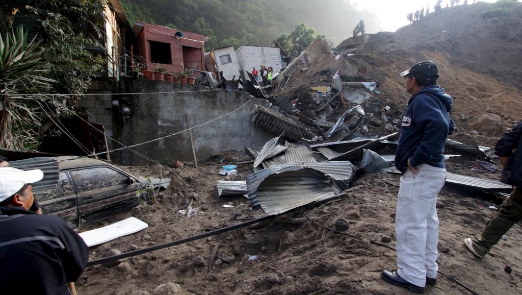 Glissement de terrain Guatemala Octobre 2015