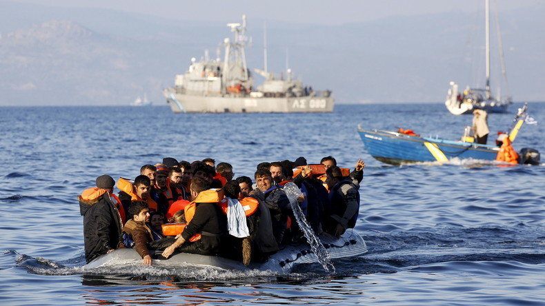 Les gardes-côtes italiens ont secouru près de 5000 migrants venus de Libye en trois jours.