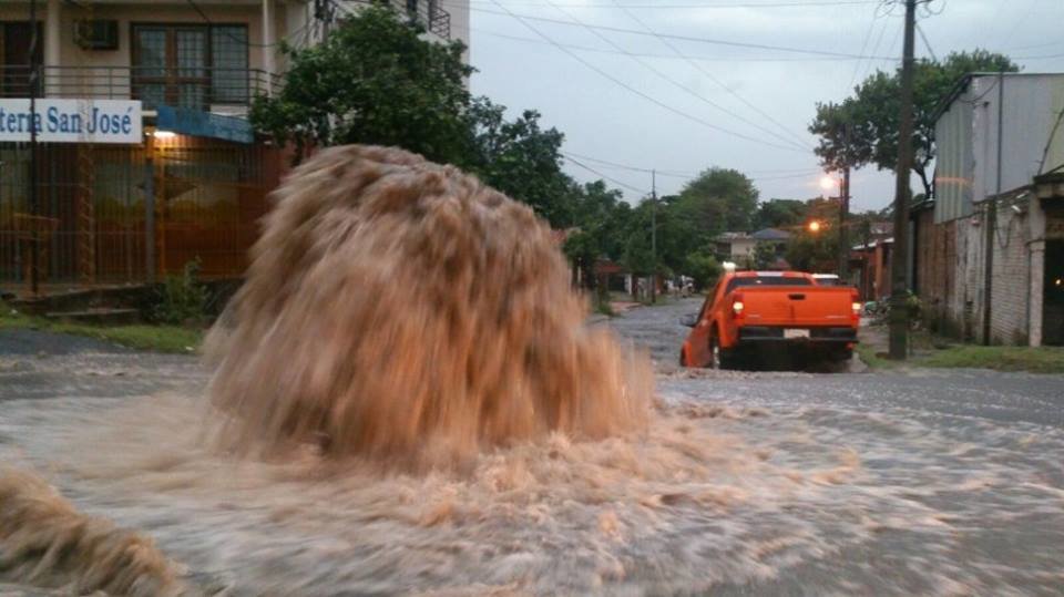 Inondations Paraguay