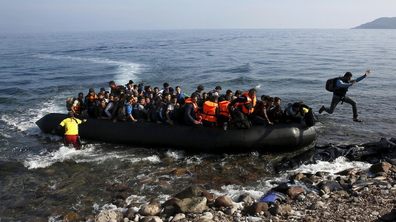 Migrants Grèce