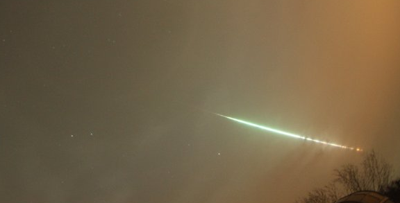 Le météore observé au-dessus de Seewalchen en Autriche