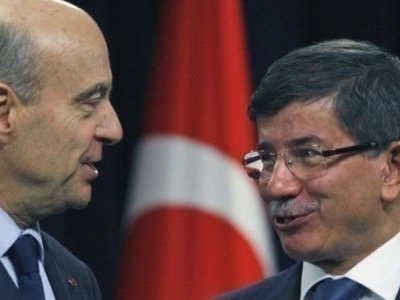 Alain Juppé pour la France et Ahmet Davutoğlu 