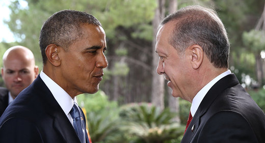 US President Barack Obama and Recep Tayyip Erdogan