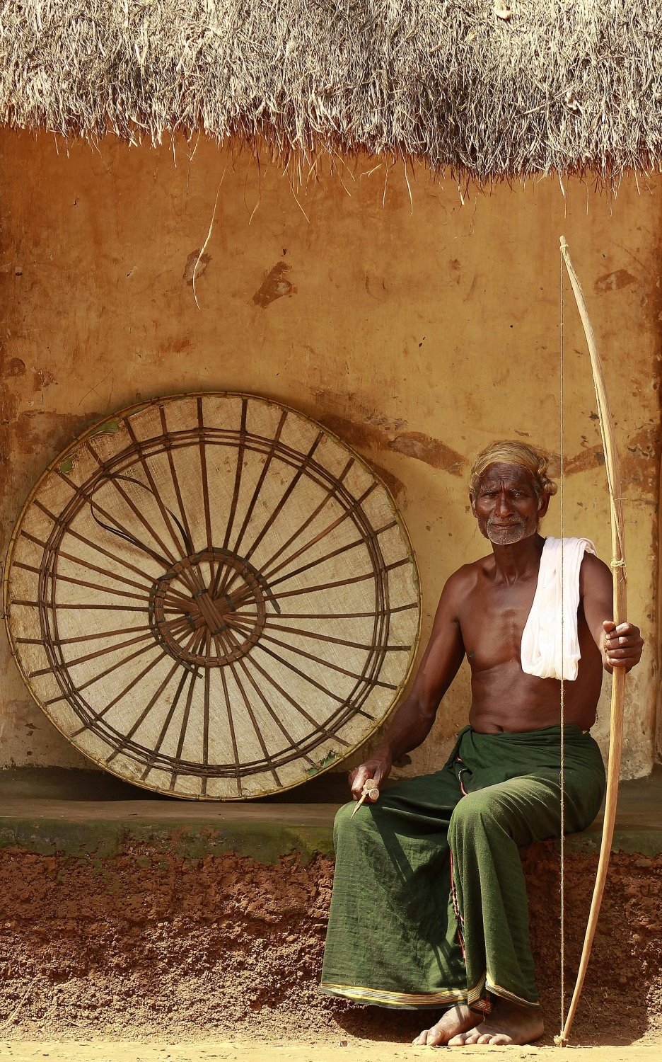 Un membre de la tribu des Kurichya