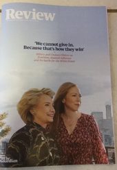 Propagande The Guardian Hillary Clinton Couverture magazine