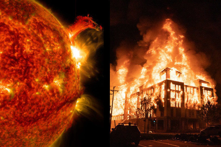 Eruptions solaires et révoltes