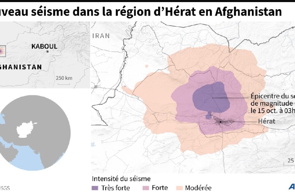 séisme afghanistan 15 octobre 2023