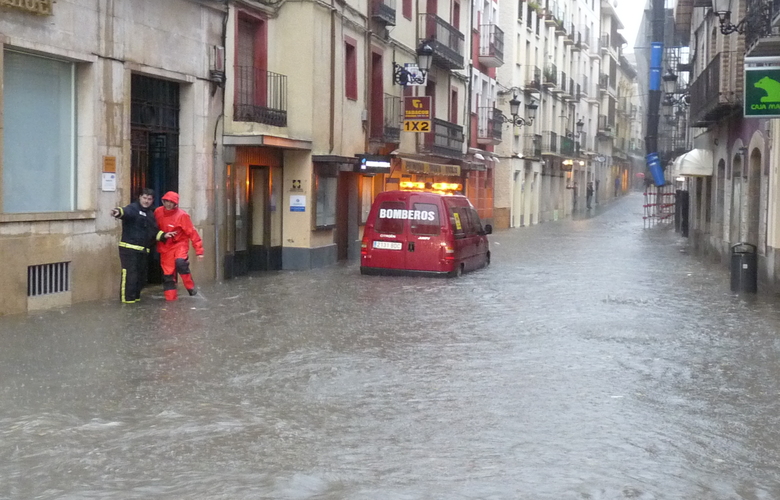 Flood in Spain