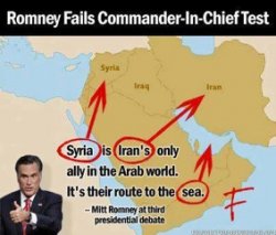 Romney fails commander-in-chief Test