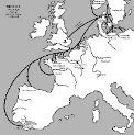 Map Europ Troie