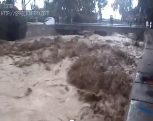 Floods Malaga Spain