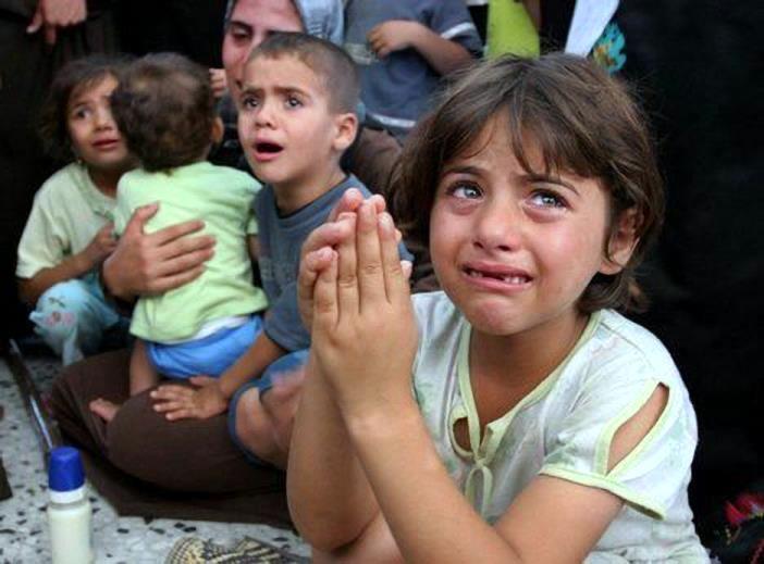 Gaza Childs terrorised