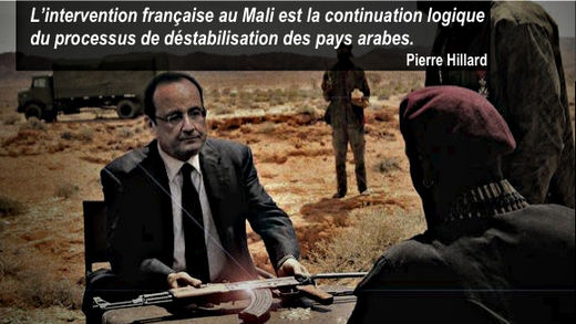 Guerre Mali, Hollande,armes