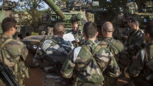 Les forces militaires françaises au Mali