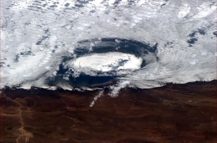 Côte chilienne vue de l'ISS
