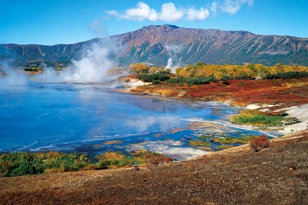 Kamchatka peninsula, Russia : geysers