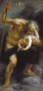 Saturne dévorant l'un de ses enfants, par Rubens