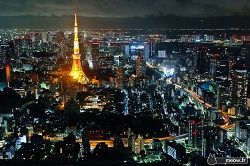 Tokyo by night, Japon