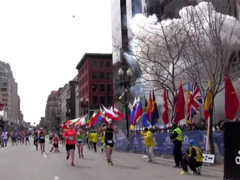 Explosion marathon de Boston 15.04.2013