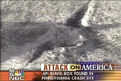 Black box found in Pennsylvania site_11 septembre 2001