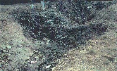 Imapct du supposé crash du vol 93 le 11 septembre 2001