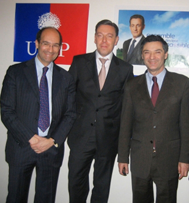 Eric Woerth, Patrick Devedjian, Pierre Condamin-Gerbier_Suisse_2007-2008
