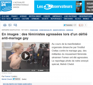 femen, France24
