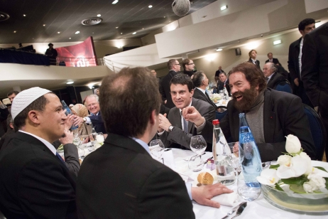 En mars, Marek Halter avait diné avec Manuel Valls et l'imam de Drancy lors de la célébration du Mouled.
