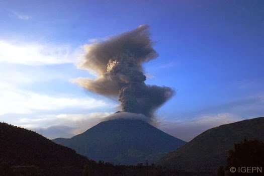 le volcan Tungurahua