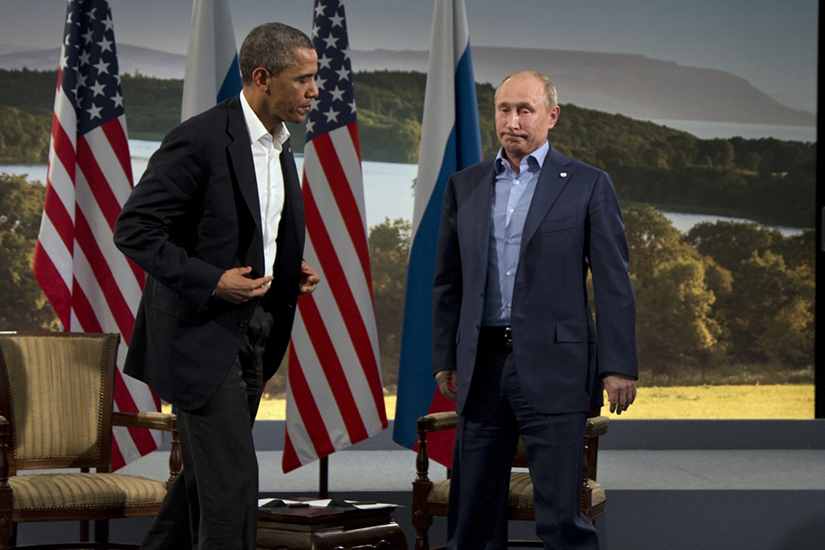 Poutine et Obama