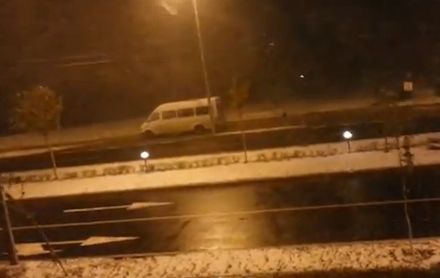 Bucarest neige