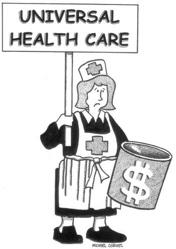 Universal Health Care illustration