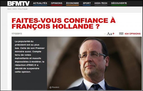 BFMTV faites-vous confiance à François Hollande2