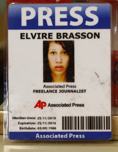 Femen Elvire Brasson Associated Press