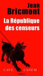 La République des censeurs, Jean Bricmont, cover book
