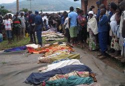 cadavres Burundi inondations
