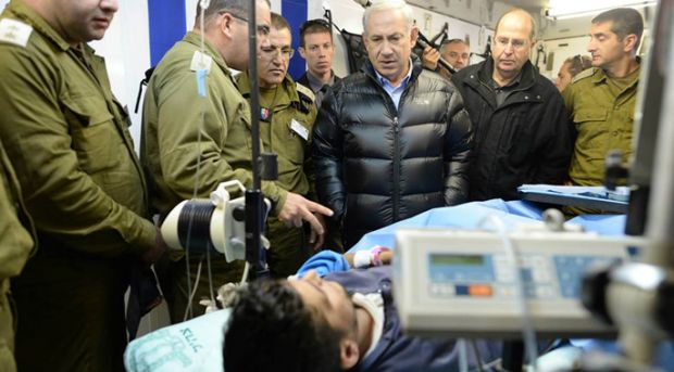 Netanyahou visite hopital terroristes Syrie