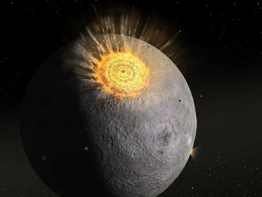 Asteroide impacte Lune