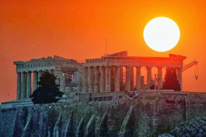 Grèce sunset