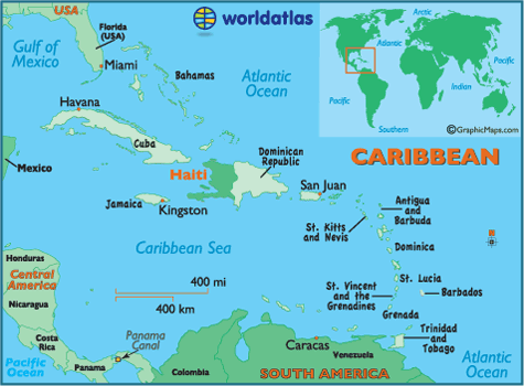 Carte Haïti