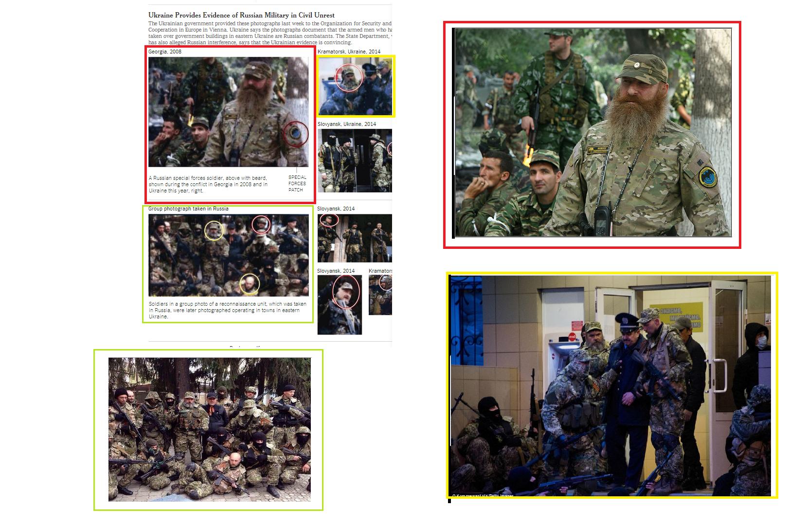 Photos de propagande en Ukraine