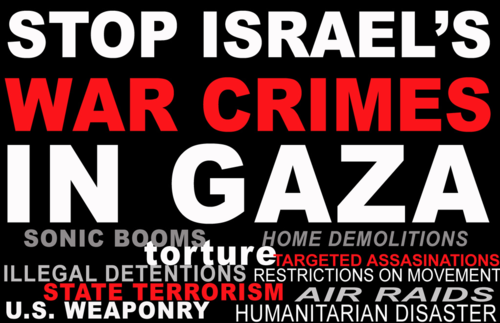 Stop Israël's War Crimes in Gaza