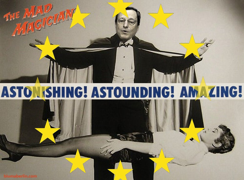 économie magie Draghi BCE