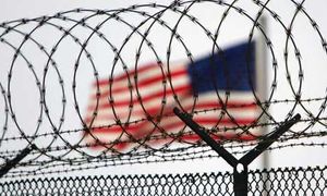 US flag at Guantanamo