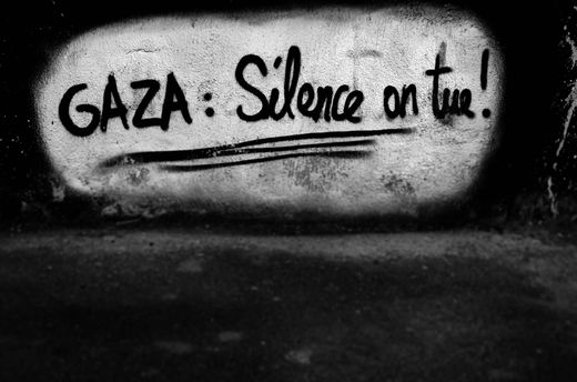 gaza silence on tue