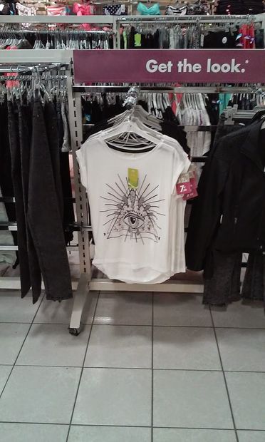 Madonna, tshirt, eye