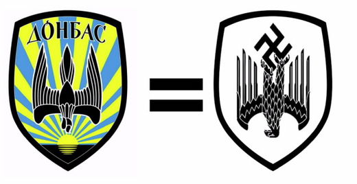 Ukraine Nazis insignia