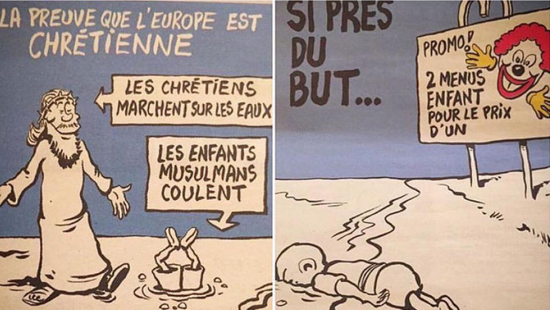 Charlie Hebdo enfant syrien